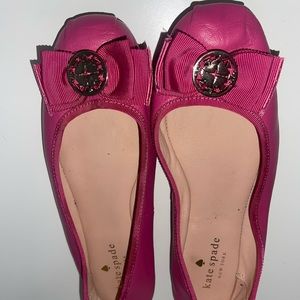 Kate Spade ♠️ fuchsia flats. Size 7